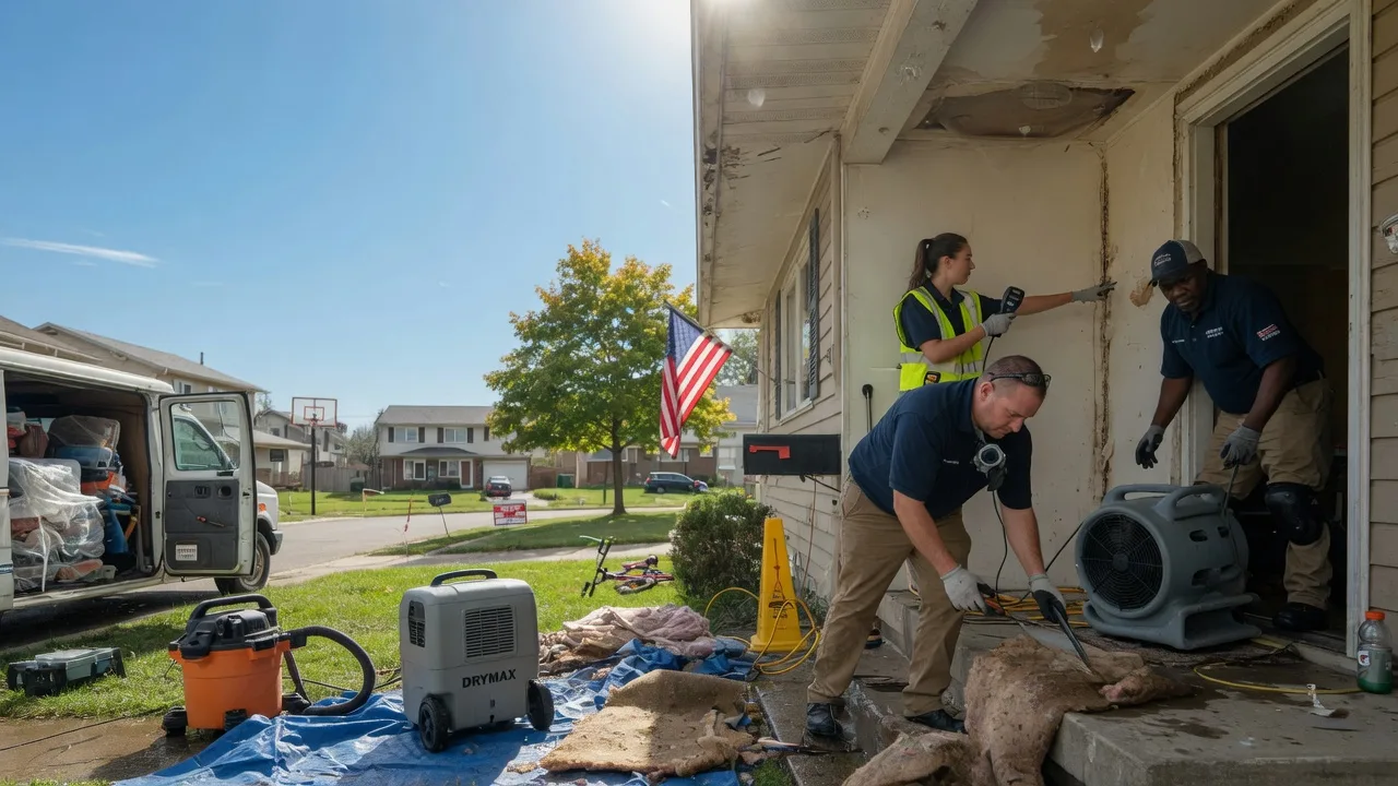 Water Damage Restoration in New Eagle, PA near me